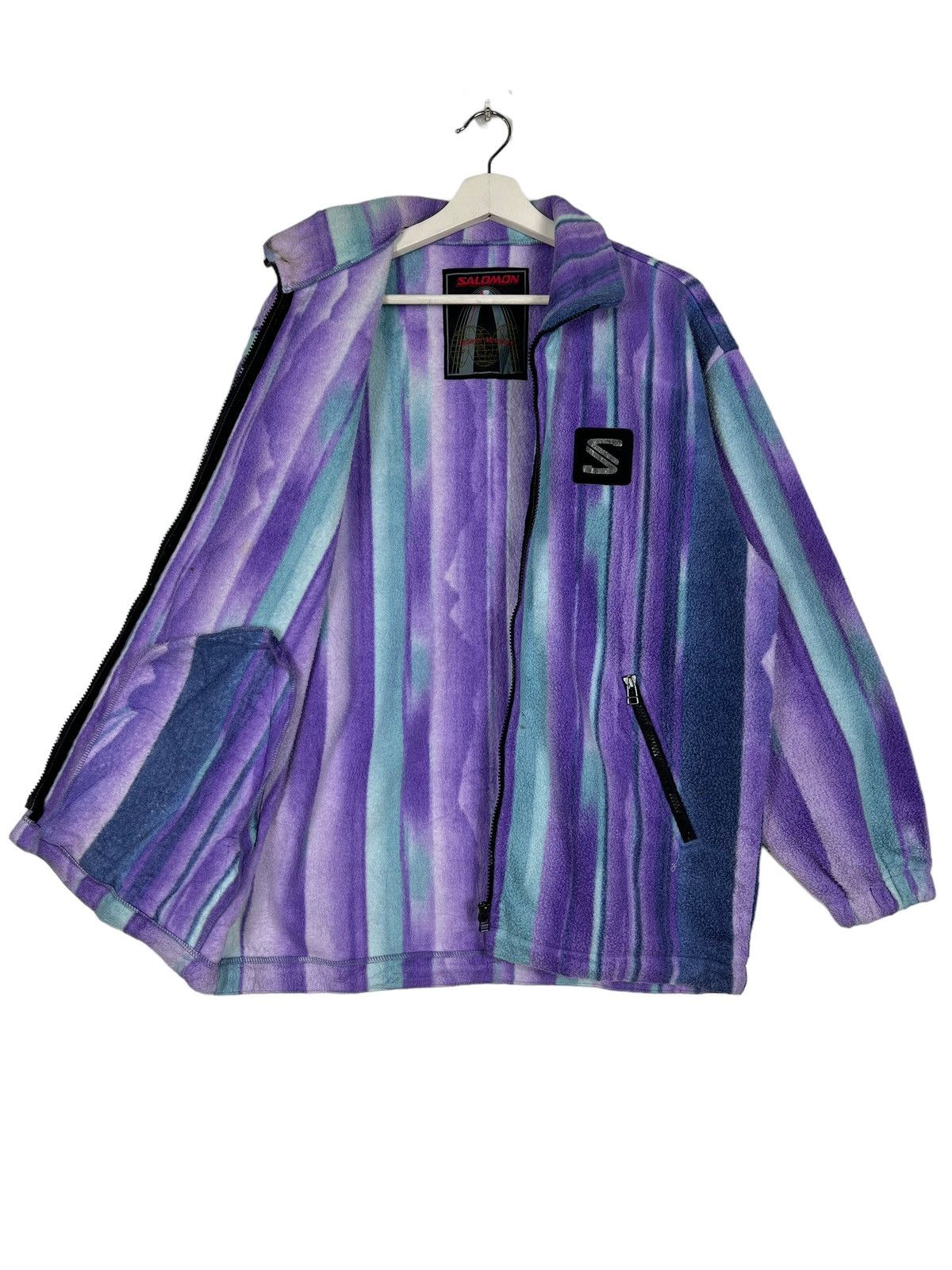 🔥 90s VINTAGE SALOMON OPTIMAL MOVEMENT FLEECE JACKET