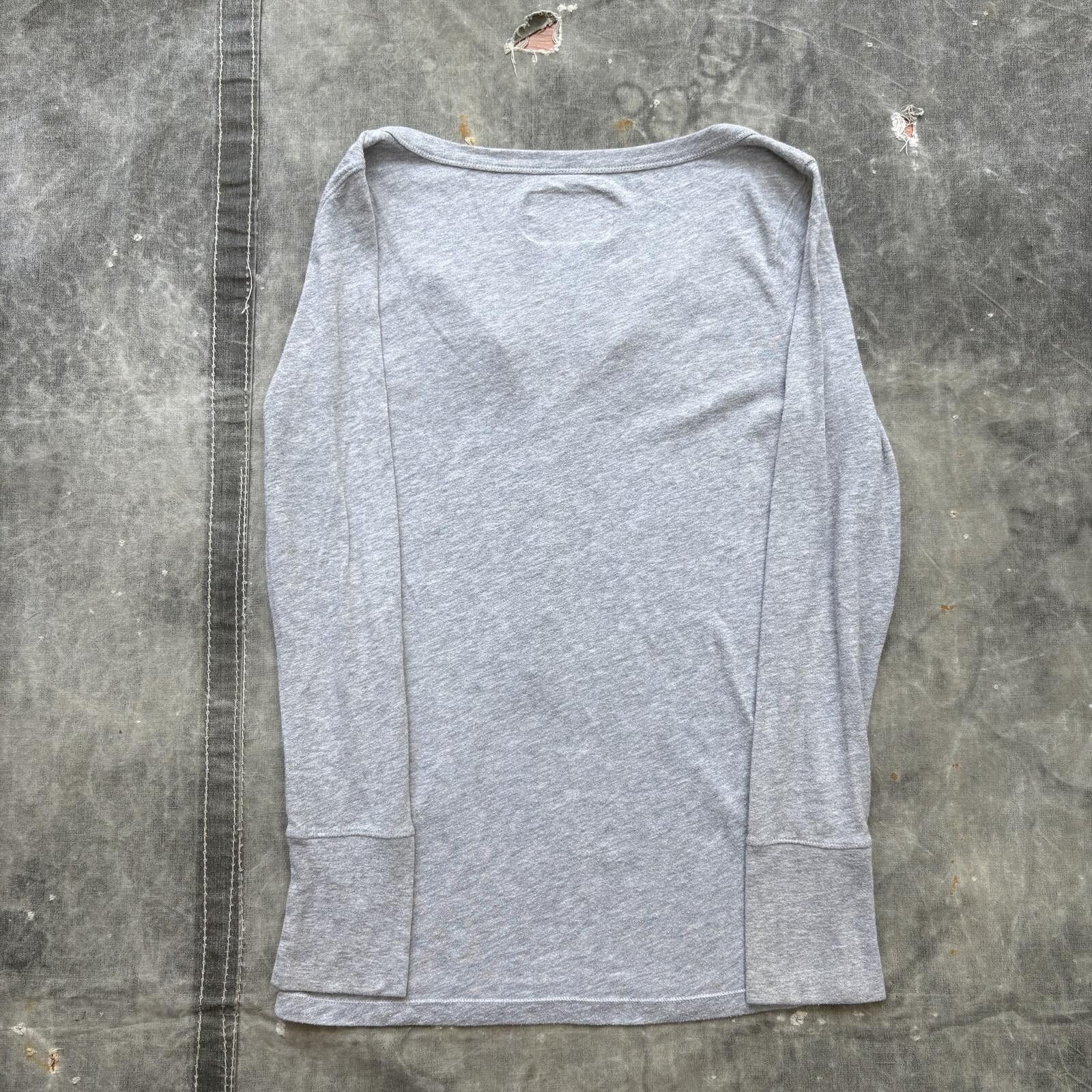 Aeropostale Vintage Y2K Aeropostale Stars Cottage Indie Henley Shirt Size L / US 10 / IT 46 - 4 Thumbnail