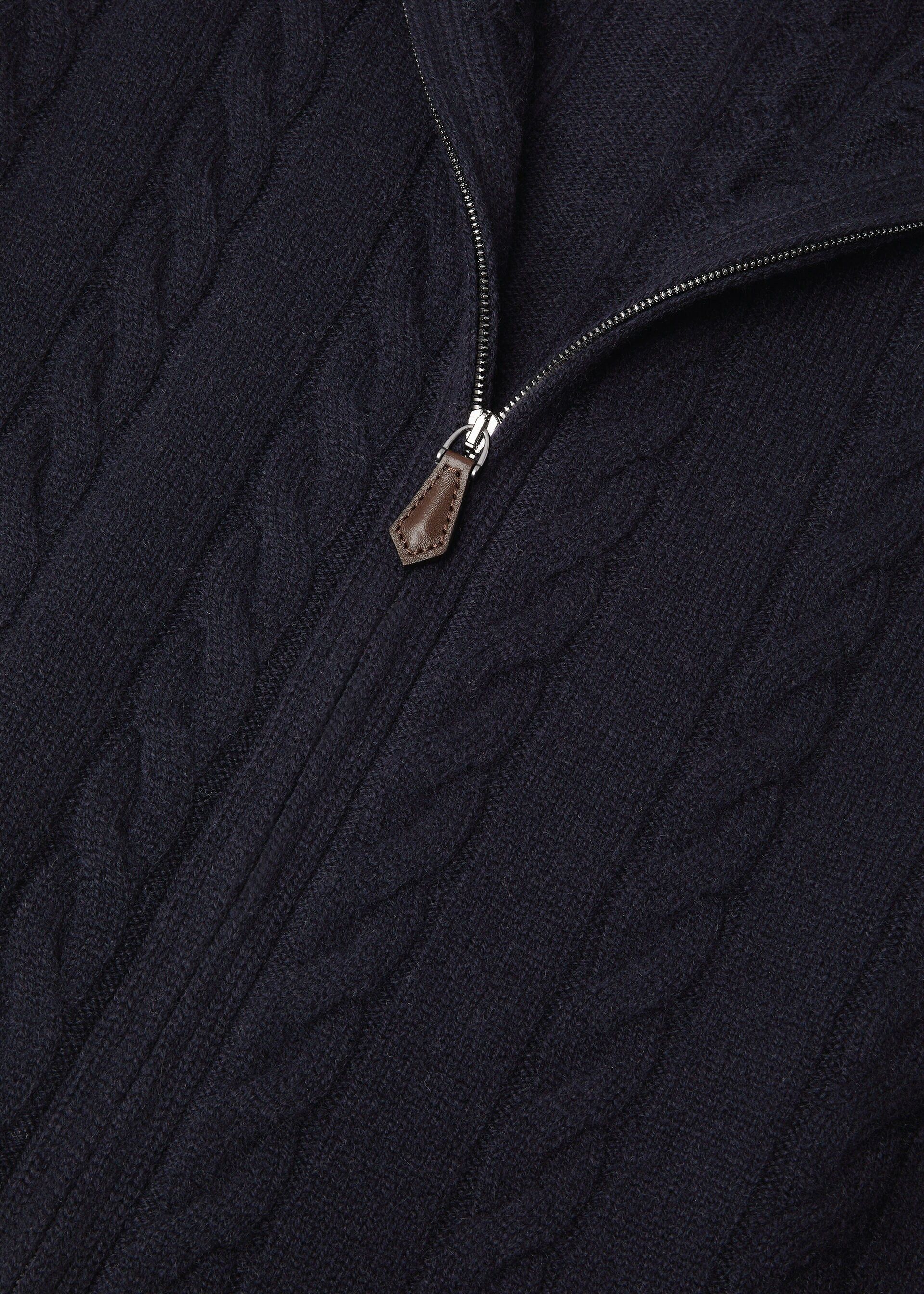 Loro Piana os11x0326 FAQ9055 Cedar Cardigan in Blue Navy Size XS / US 0-2 / IT 36-38 - 6 Thumbnail