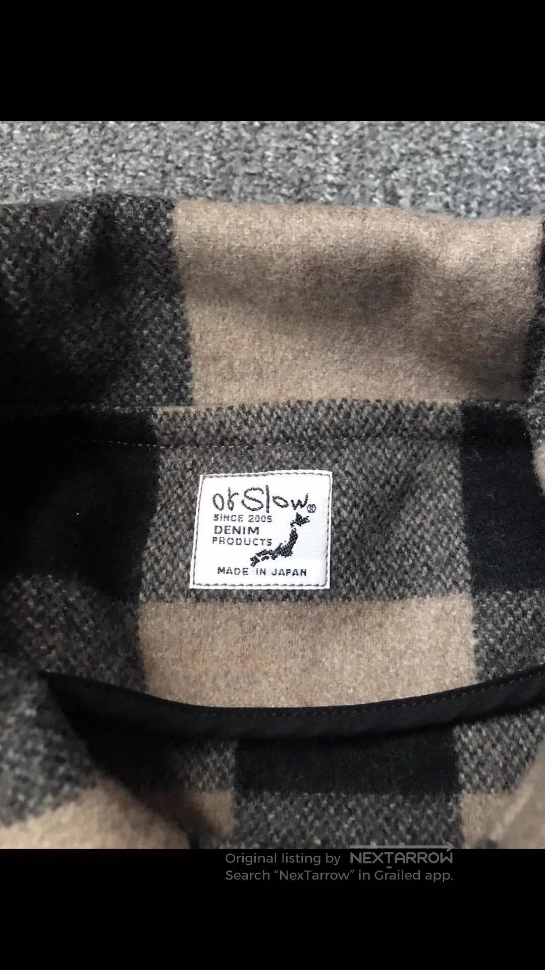 Orslow Multi Checkered Long Coat Size L. Size US L / EU 52-54 / 3 - 4 Thumbnail
