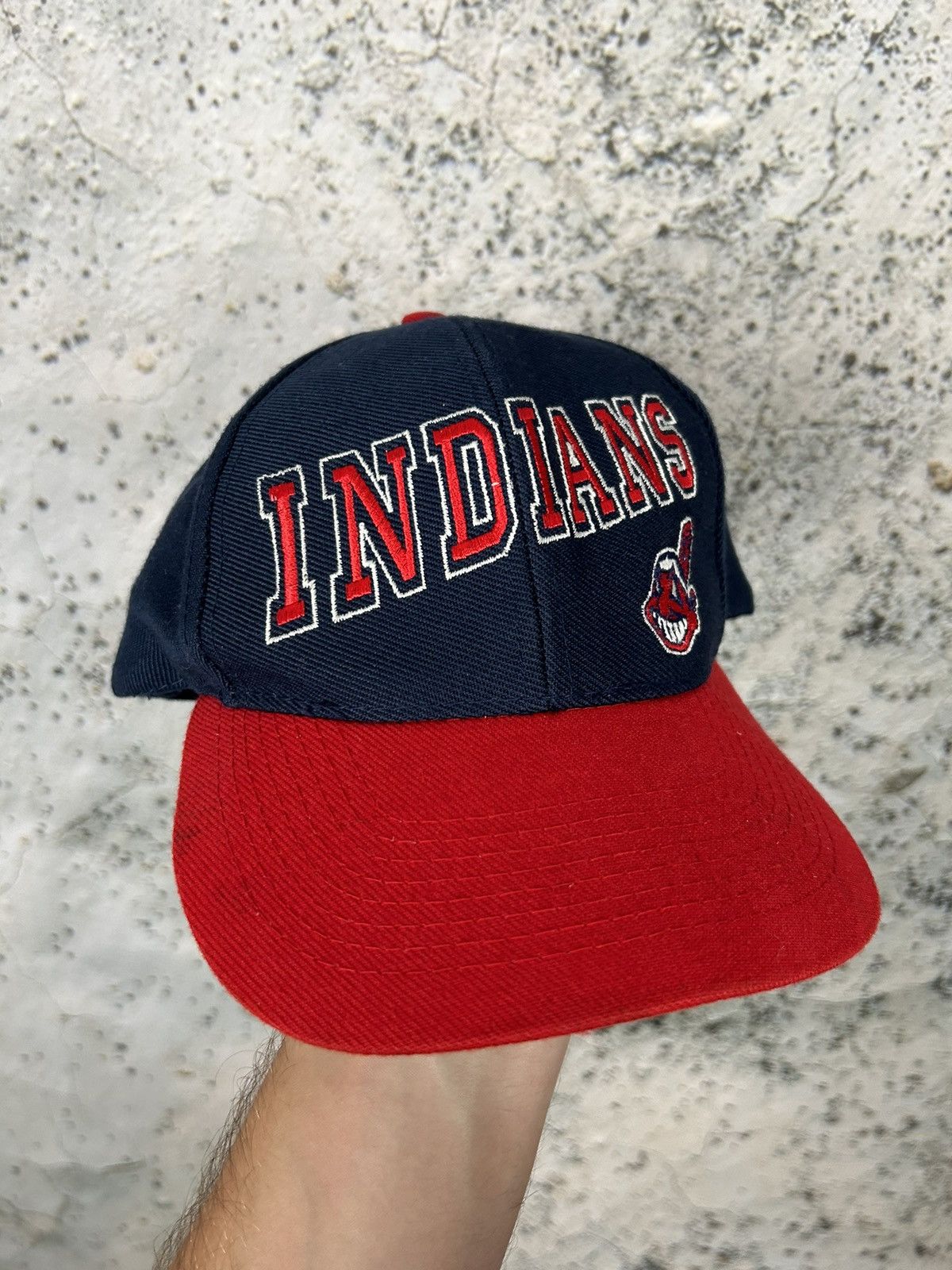 MLB Vintage Cleveland Indians Chief Wahoo MLB Sportswear Cal Size ONE SIZE - 1 Thumbnail