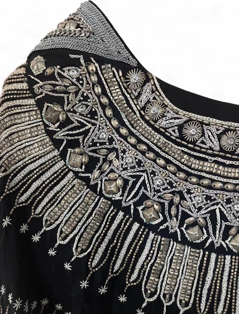 Dries Van Noten DRIES VAN NOTEN A super heavy-duty beaded ethnic embroider Size M / US 6-8 / IT 42-44 - 2 Thumbnail