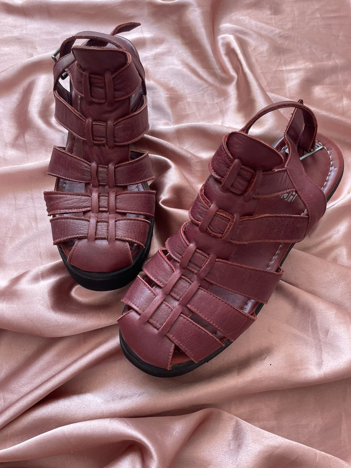 Vintage Vintage leather sandals Size US 8.5 / IT 38.5 - 7 Thumbnail