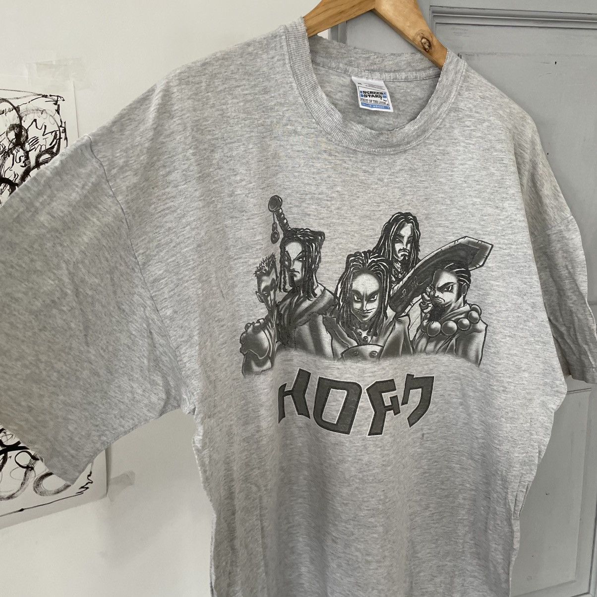 Anime Vintage Korn 1999 Anime Style rock T-shirt Size US XL / EU 56 / 4 - 4 Thumbnail