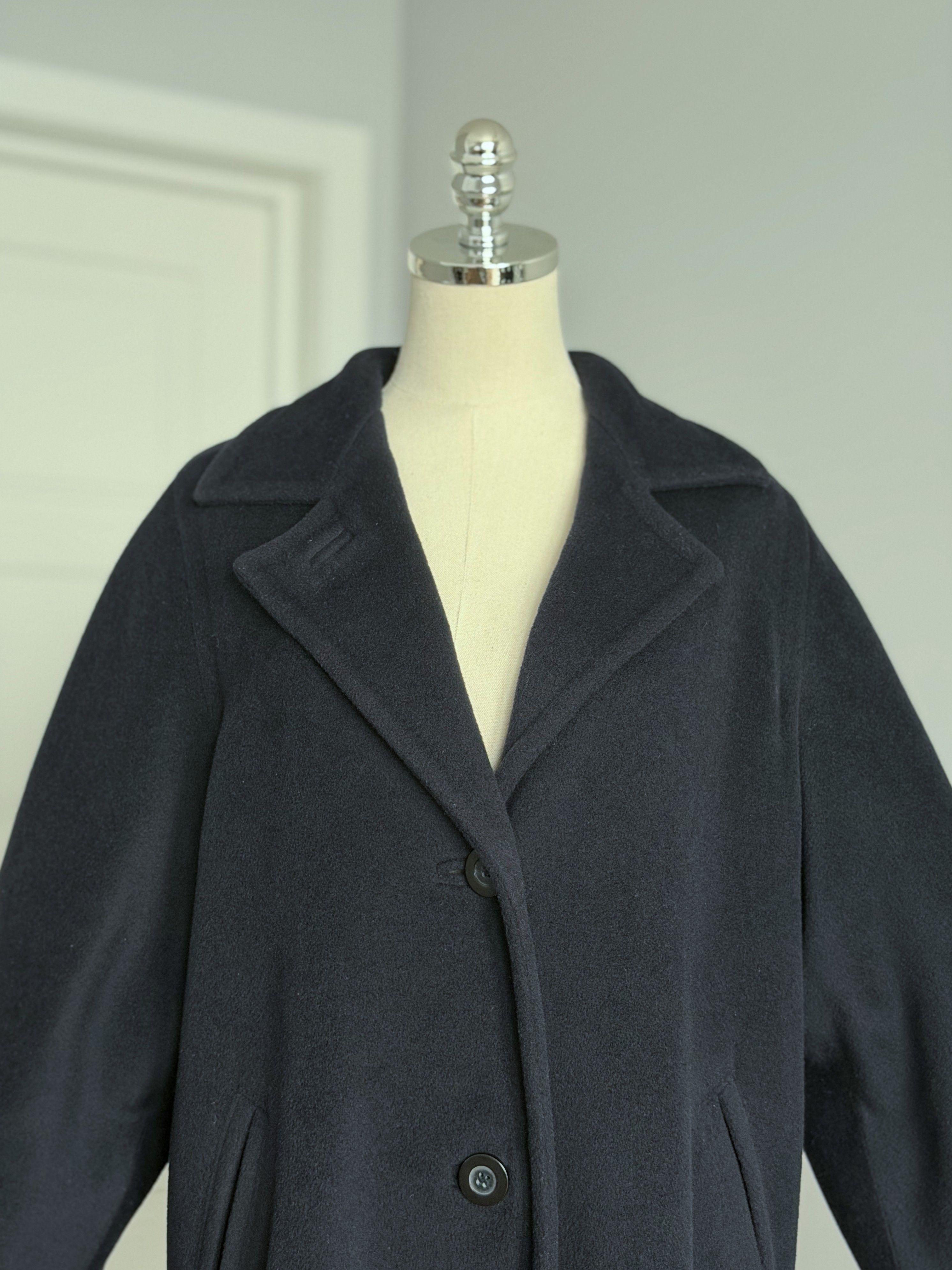 Max Mara MAX MARA Oversized Wool Cashmere Long Coat Made In Italy Size M / US 6-8 / IT 42-44 - 2 Thumbnail