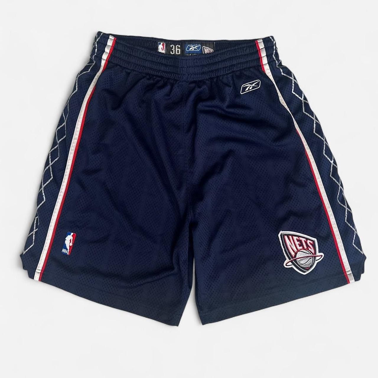 Reebok Vintage Reebok Nets team issue shorts Size US 36 / EU 52 - 1 Thumbnail