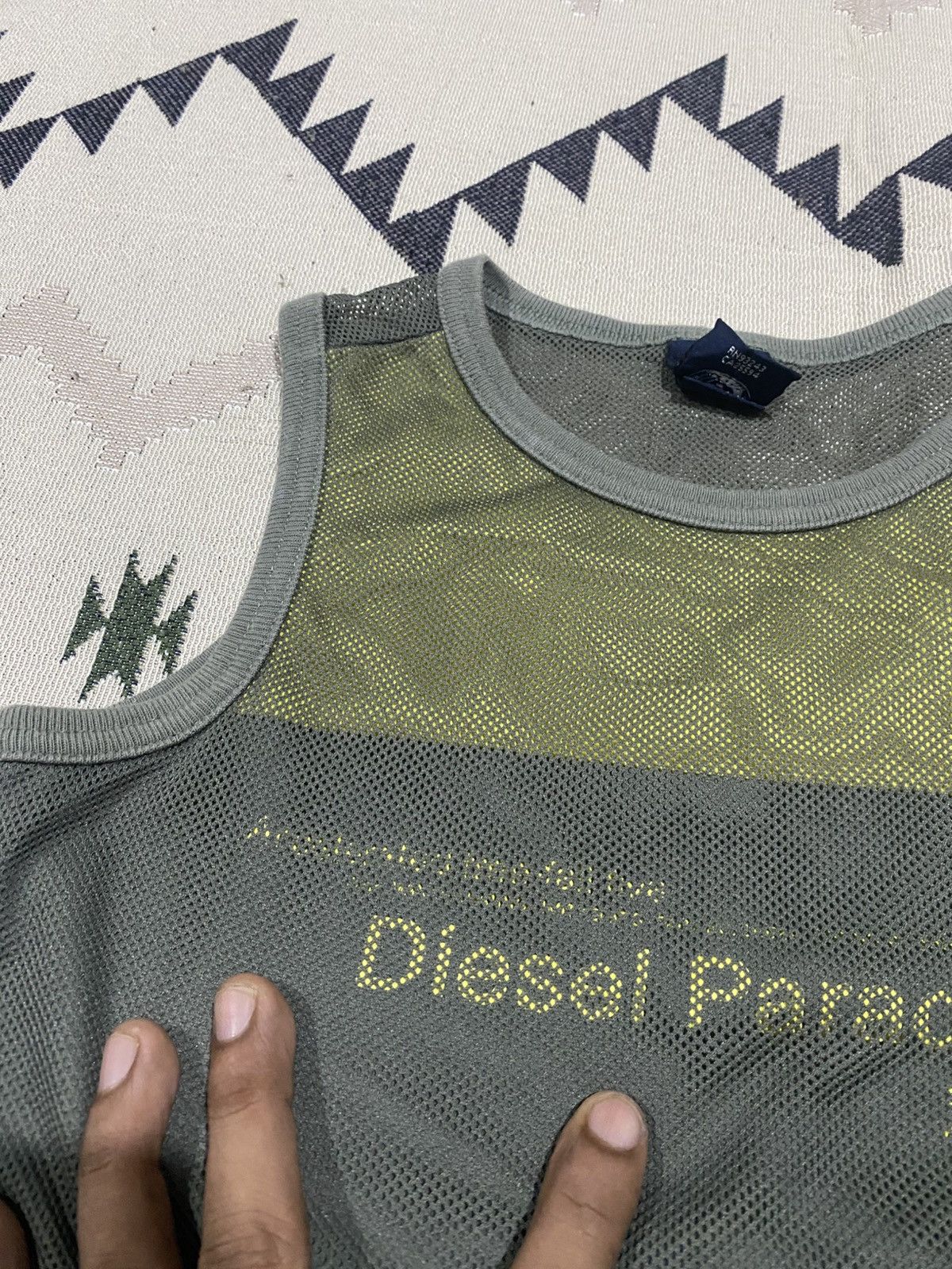 Diesel 2000s DIESEL PARACHUTECH MESH TANK TOP RARE Size S / US 4 / IT 40 - 5 Thumbnail