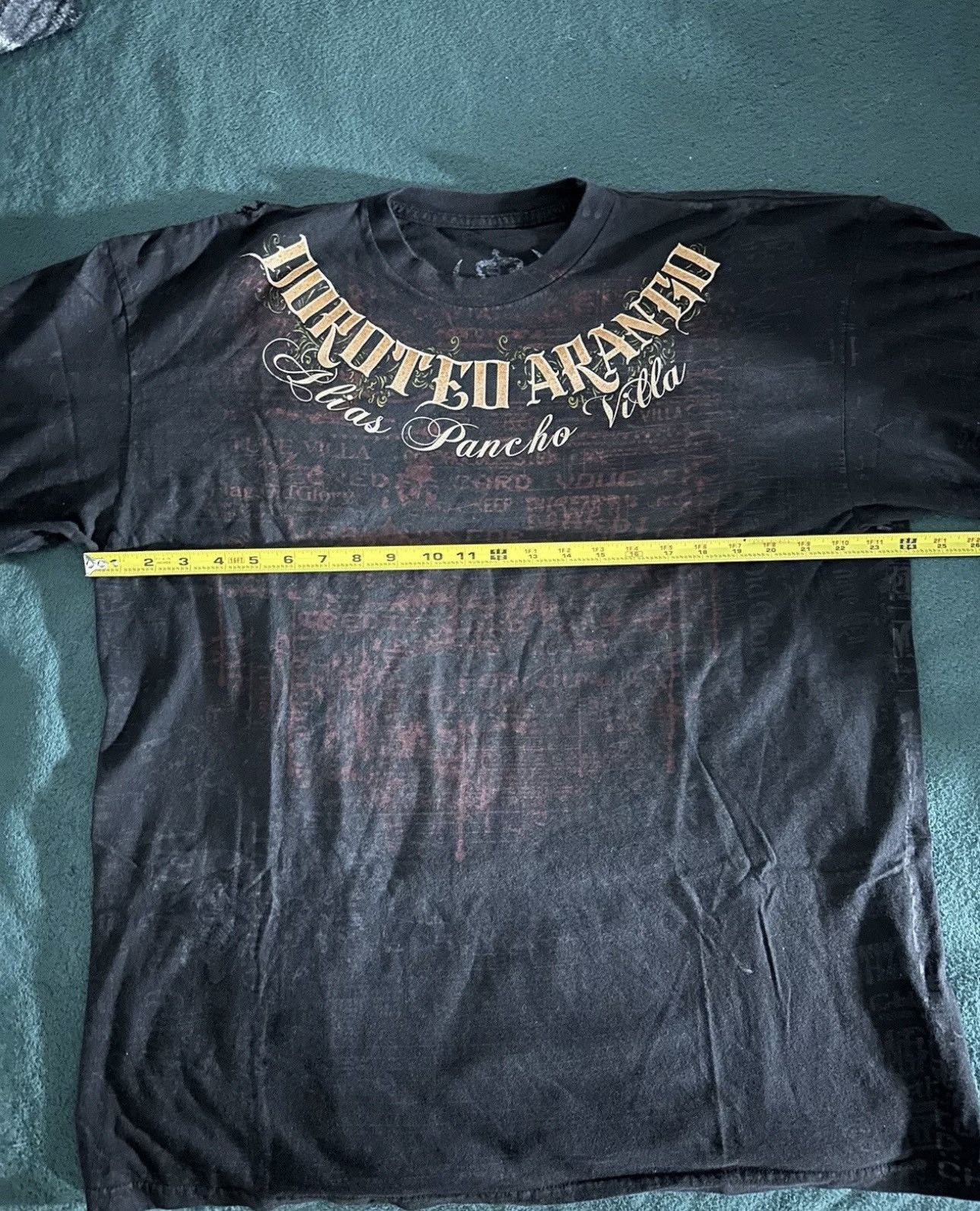 Vintage 90s Vintage Pancho Villa All Over Print Tee Size US XXL / EU 58 / 5 - 4 Thumbnail