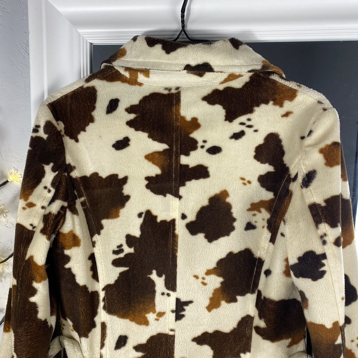 Max Mara RARE MAX MARA COW COLOUR WAY WOOL COAT Size S / US 4 / IT 40 - 6 Thumbnail