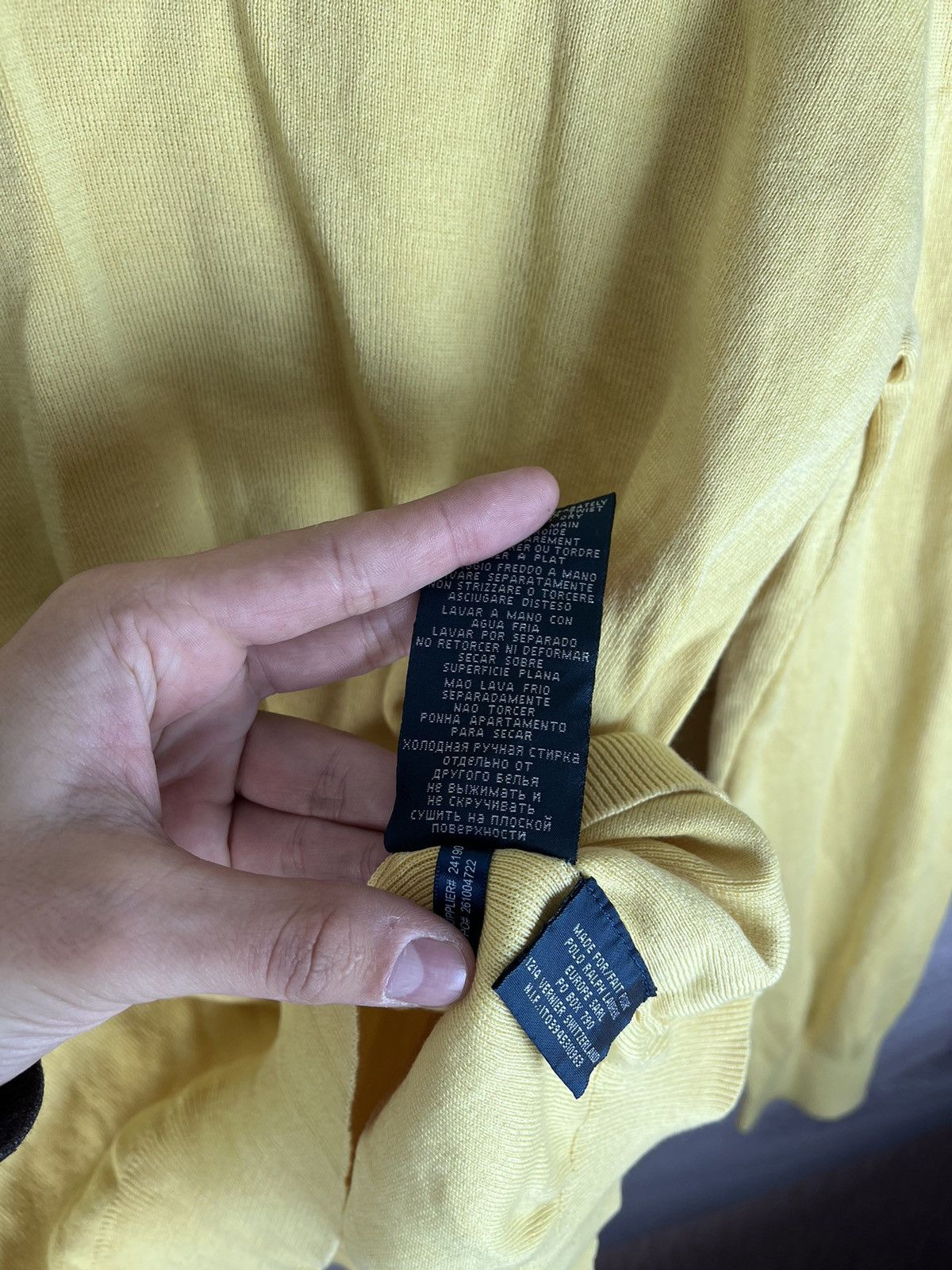Polo Ralph Lauren Vintage men's sweater Polo Ralph Lauren size M Size US M / EU 48-50 / 2 - 9 Thumbnail