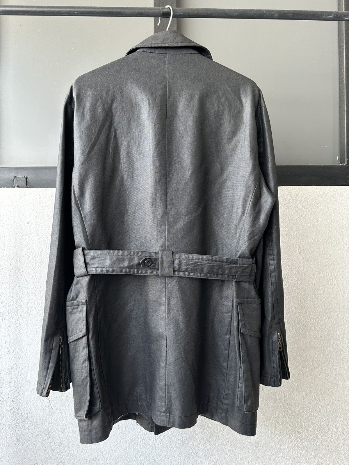 JUN MEN 80’s Junmen waxed trench coat Size US M / EU 48-50 / 2 - 13 Thumbnail