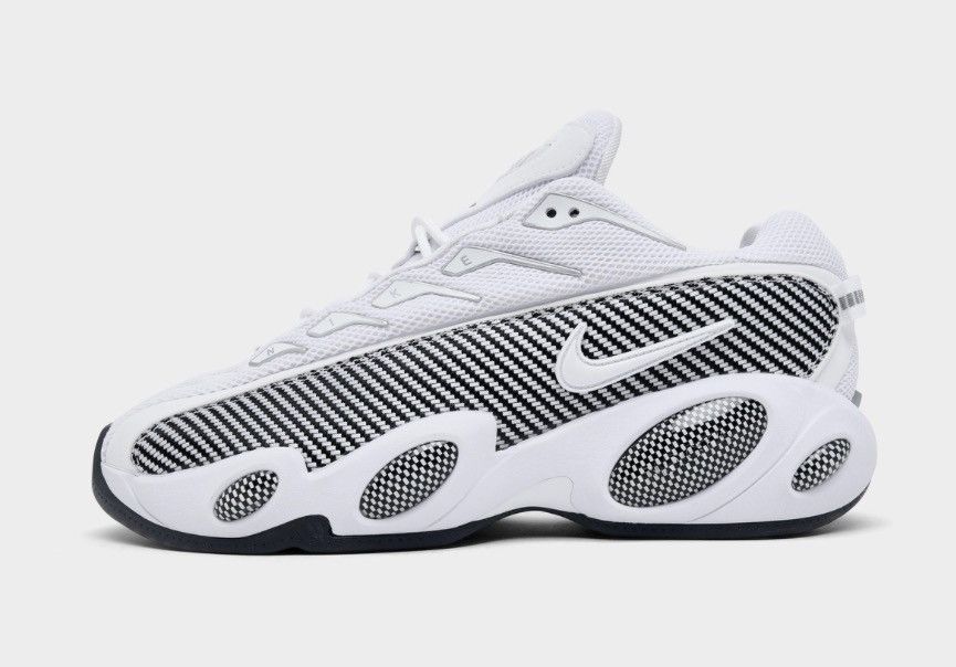 Nike Nike nocta glide white black drake ovo leather sneaker Size US 15 / EU 48 - 1 Thumbnail