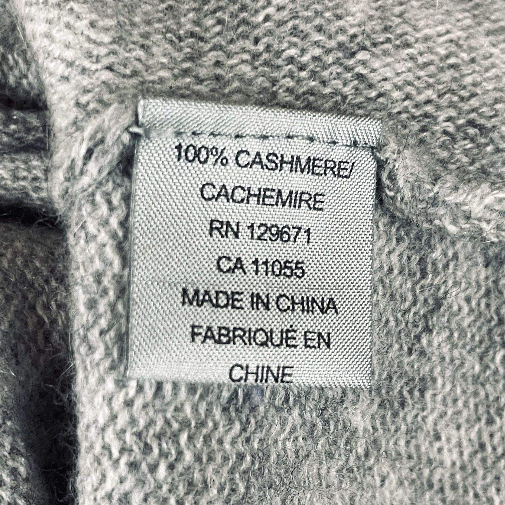 Vintage 360 Cashmere Cardigan Medium Women Open Fringe Boho Lagenlook Gray M Knit T135 Size M / US 6-8 / IT 42-44 - 7 Thumbnail