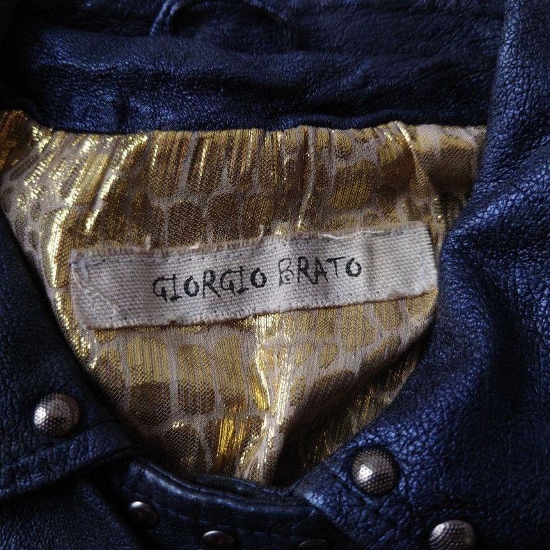 Rick Owens Vintage Studded Leather Jacket by Giorgio Brato-2506 Size M / US 6-8 / IT 42-44 - 3 Thumbnail