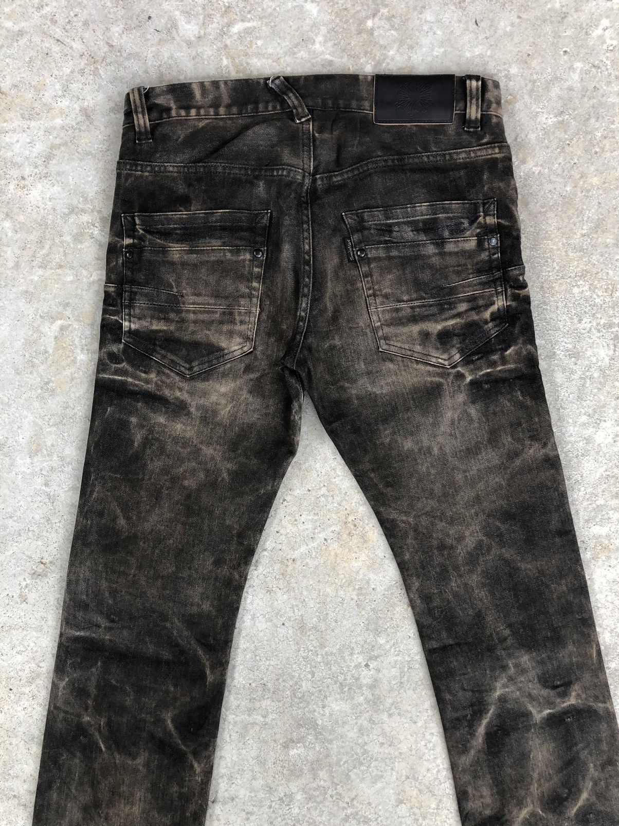 Tornado Mart Japanese Tornado Mart Mini Flare Distressed Jeans Size US 30 / EU 46 - 8 Thumbnail