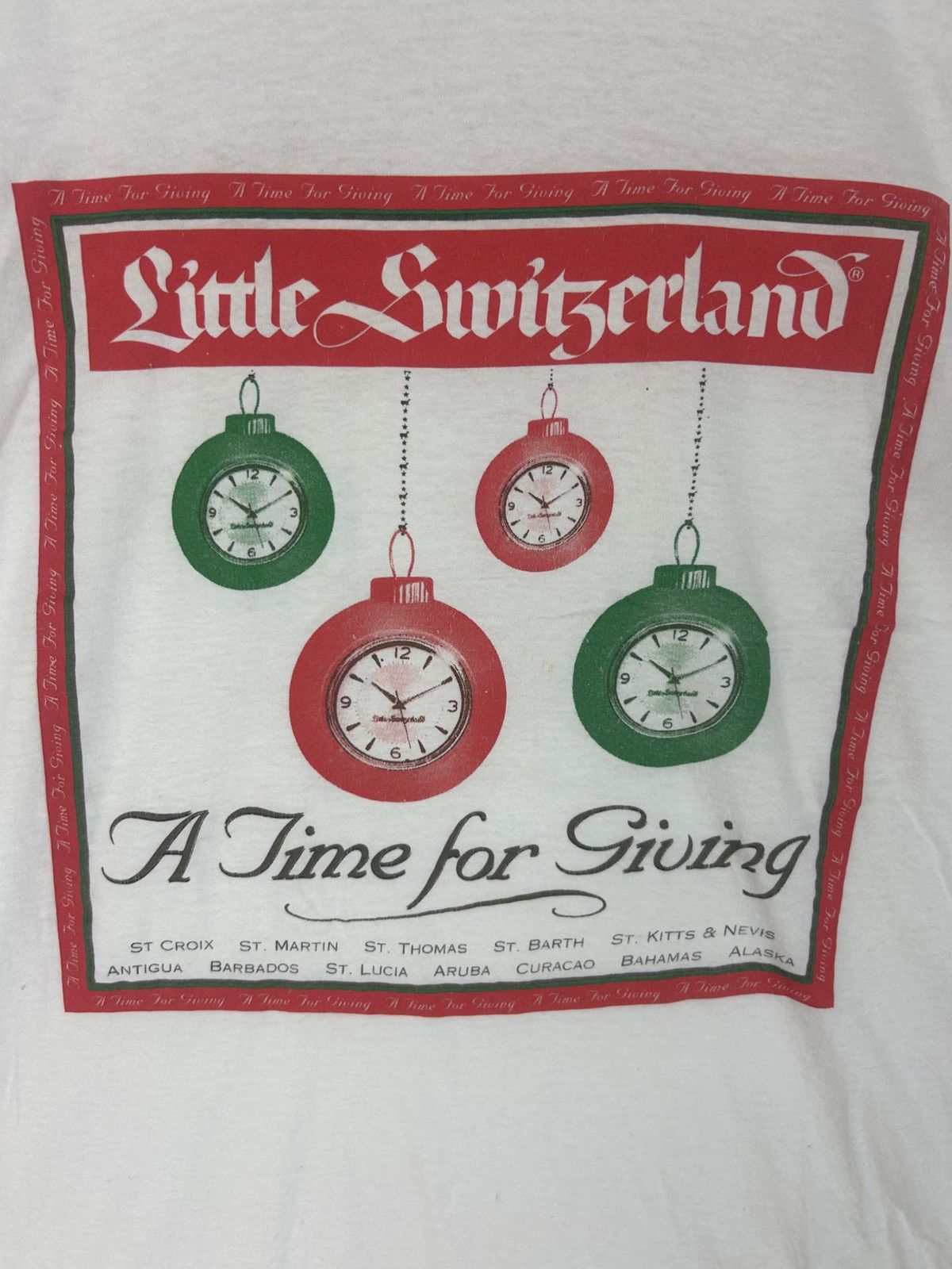 Vintage Vintage Little Switzerland ‘A Time for Giving’/ Christmas Size US XL / EU 56 / 4 - 3 Thumbnail