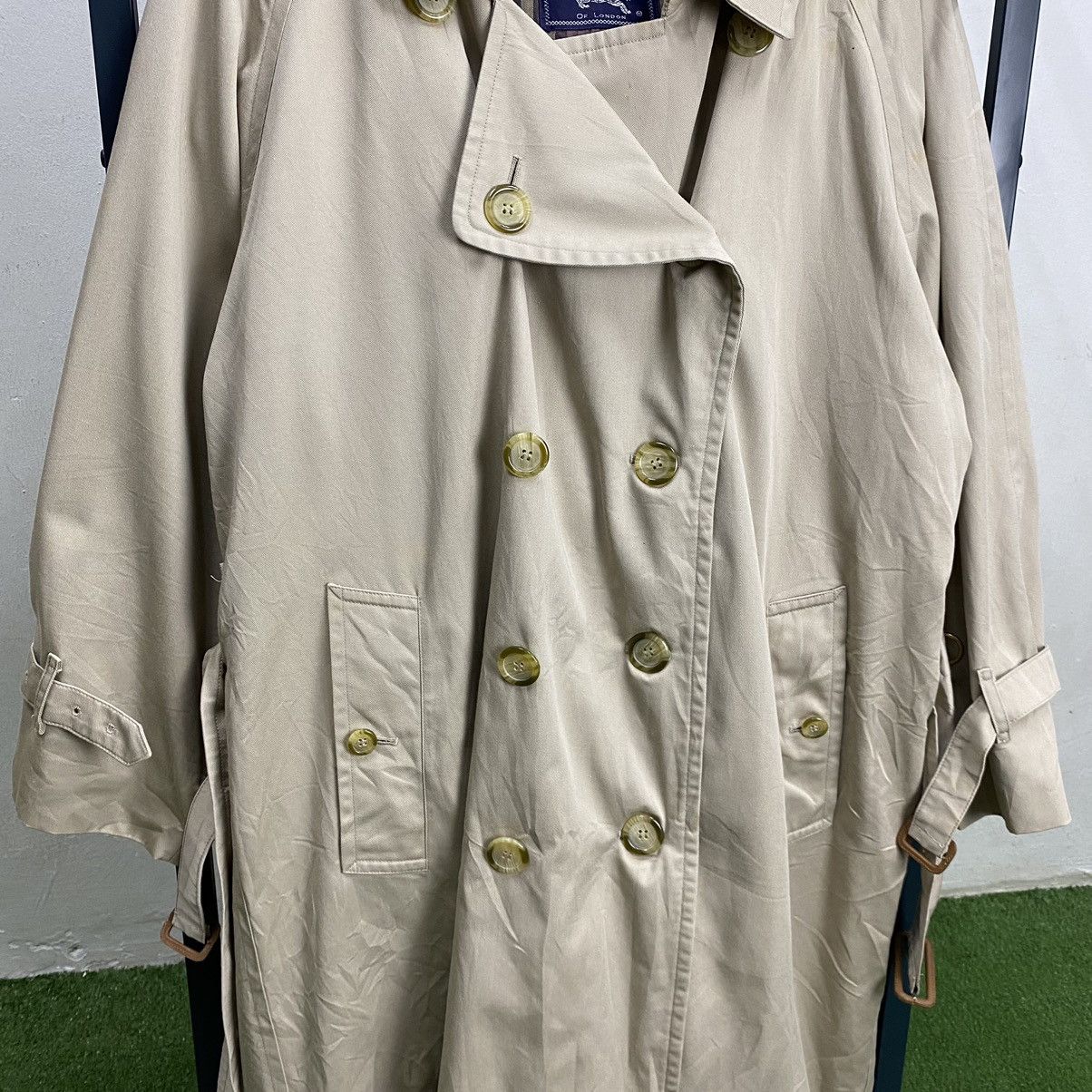Burberry × Vintage Vintage Burberrys Prorsum Of London Trench Coat Jacket Size US L / EU 52-54 / 3 - 5 Thumbnail
