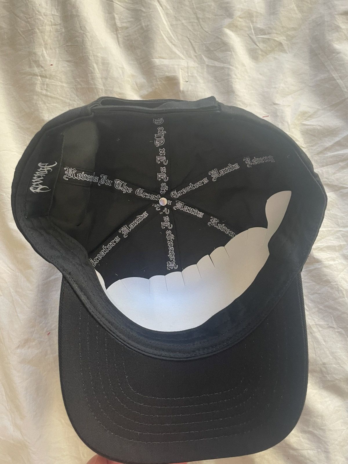 Revenge Revenge XXXTentacion 17 Embroidered Cap Black Red Size ONE SIZE - 4 Thumbnail