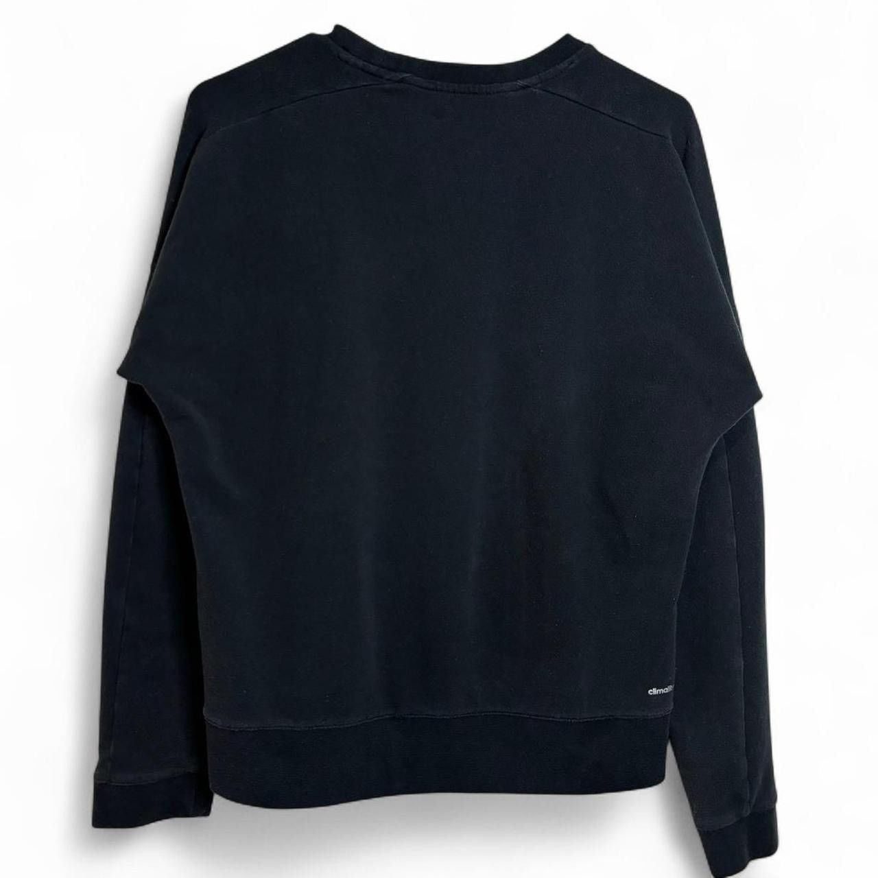 Adidas Adidas Climalite Black Spellout Sweatshirt Size US M / EU 48-50 / 2 - 5 Thumbnail