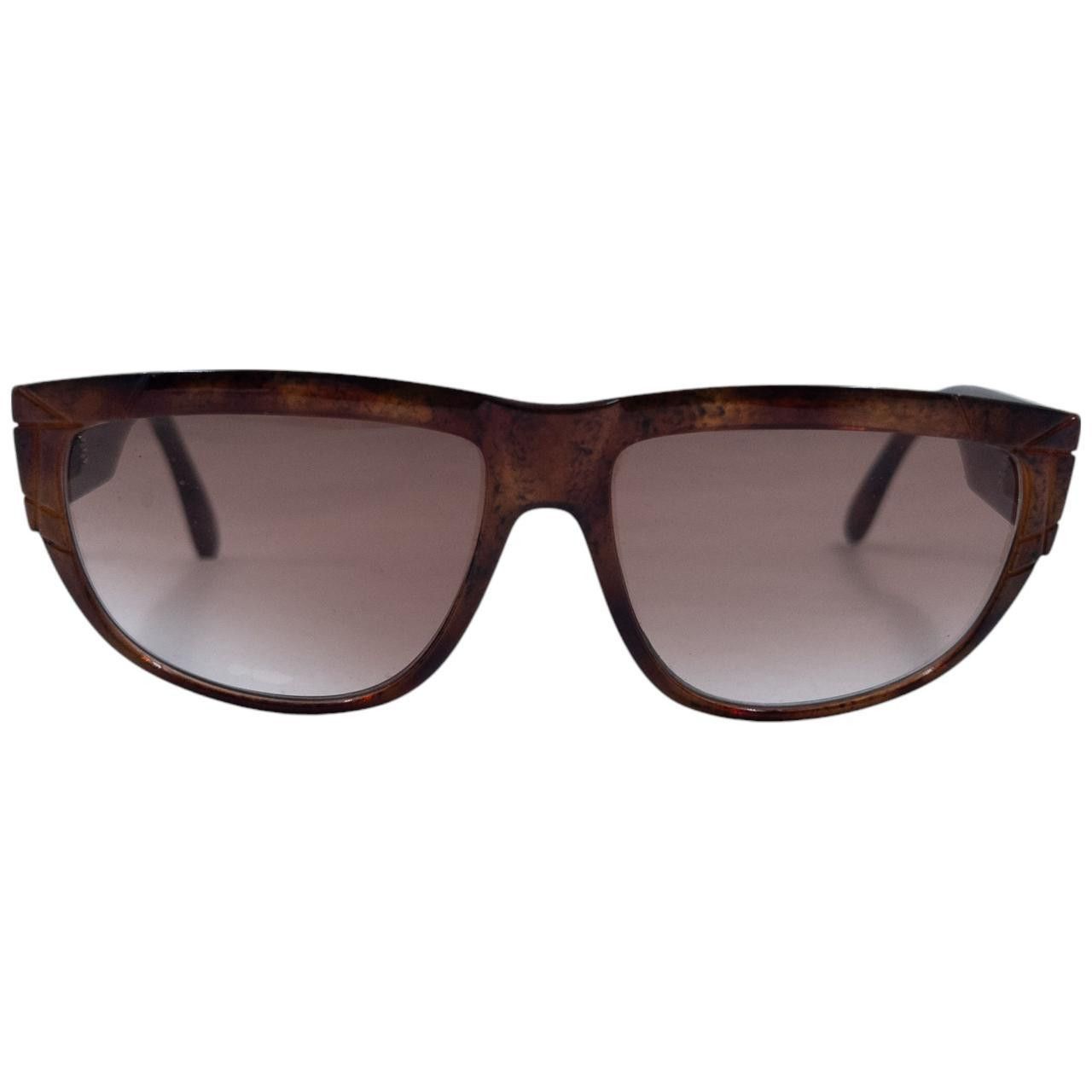 Yves Saint Laurent Vintage YSL Yves Saint Laurent Embossed Sunglasses Size ONE SIZE - 2 Thumbnail
