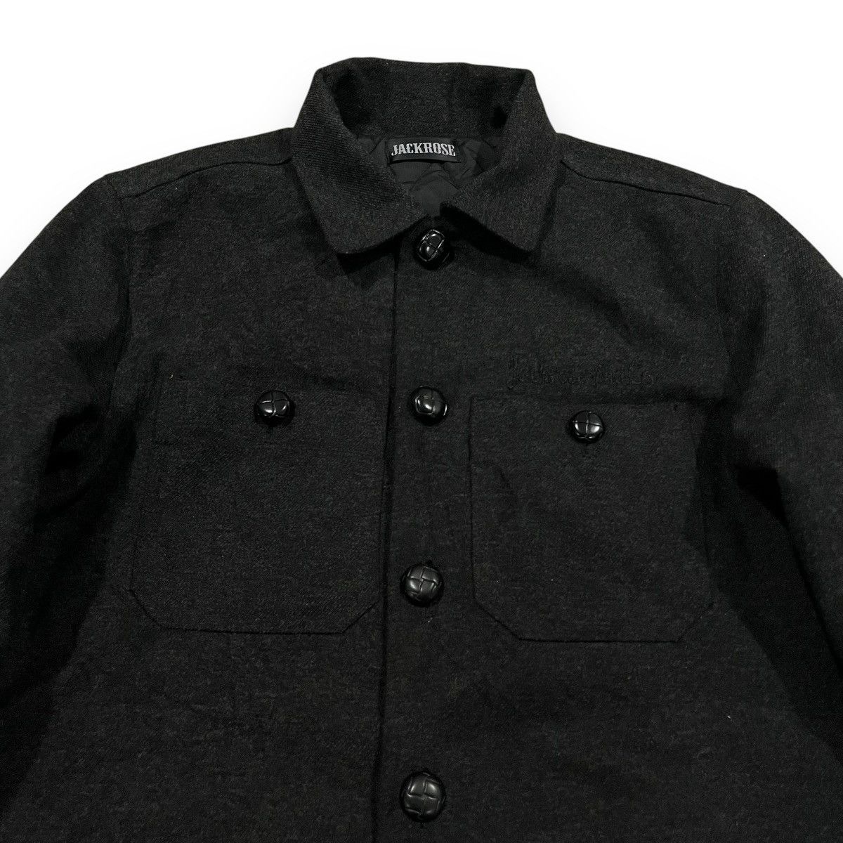 If Six Was Nine VINTAGE JACKROSE PUNK GOTHIC WOOL JACKET Size US M / EU 48-50 / 2 - 5 Thumbnail