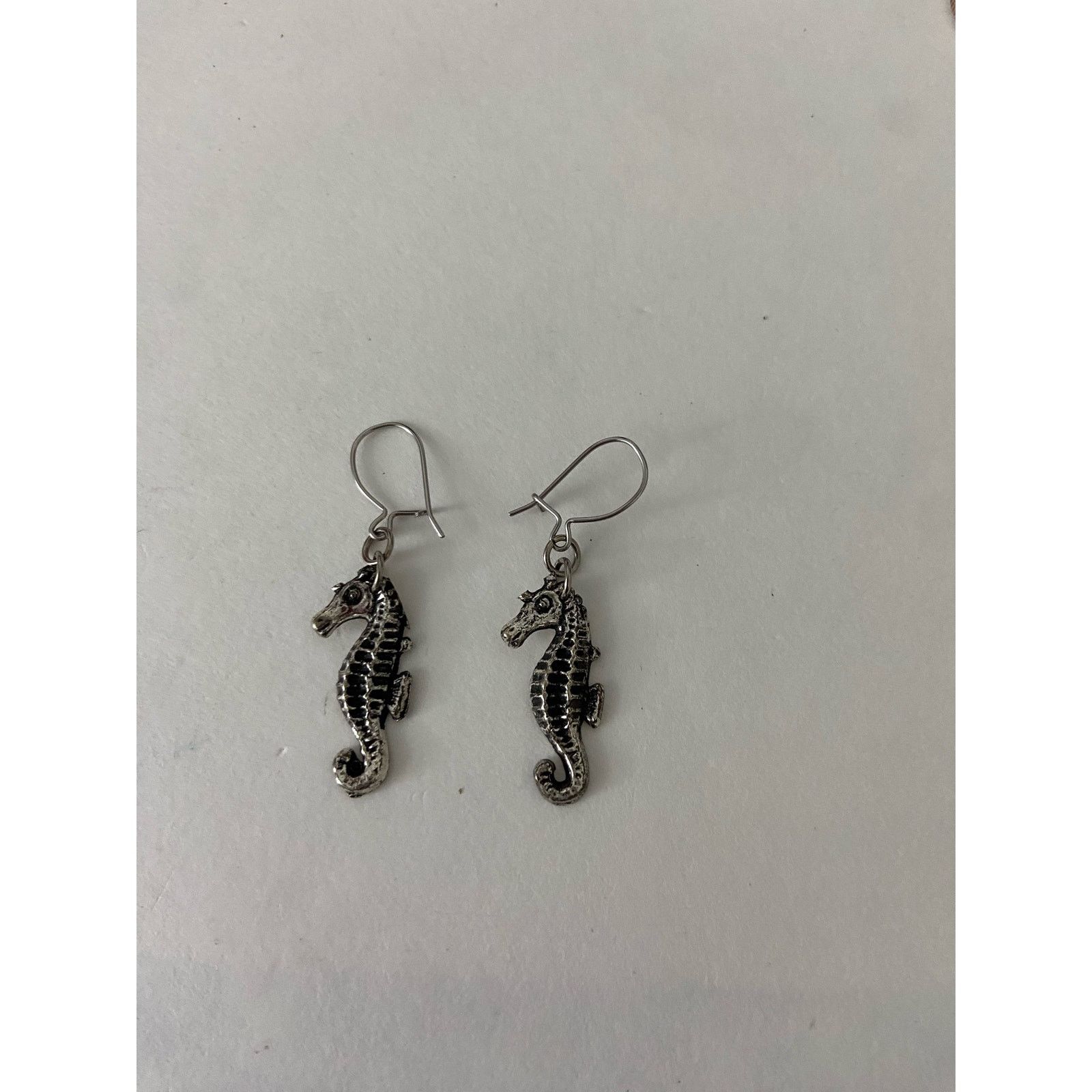 Other seahorse earrings silver tone Size ONE SIZE - 1 Thumbnail