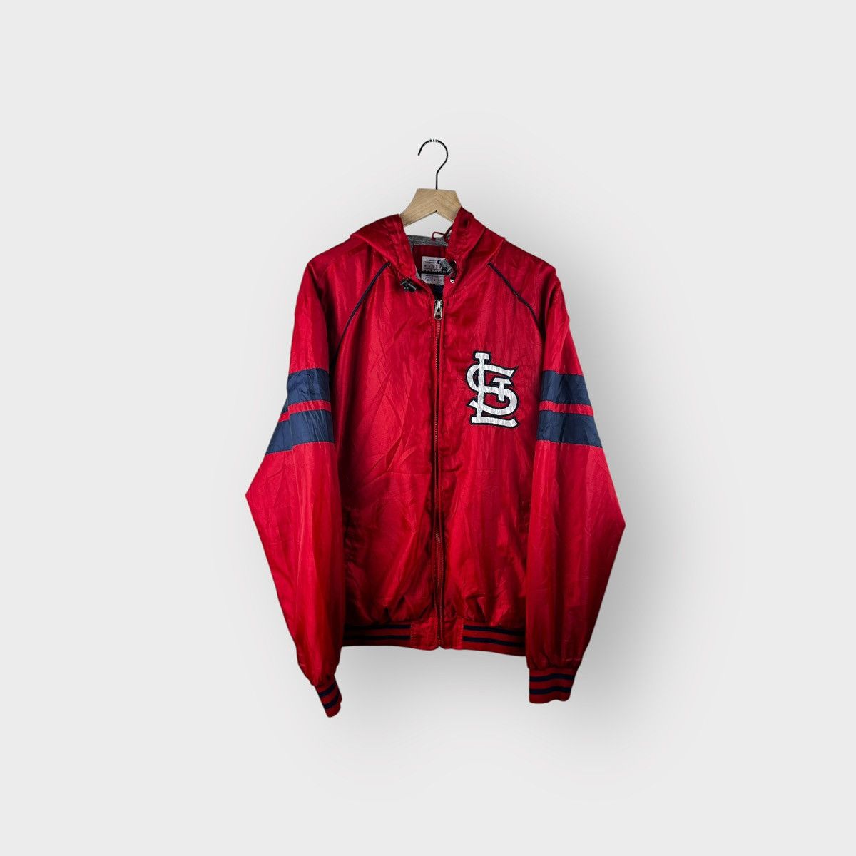 MLB Vintage 90's St. Louis Cardinals G III Carls Banks Jacket Size US XL / EU 56 / 4 - 3 Thumbnail