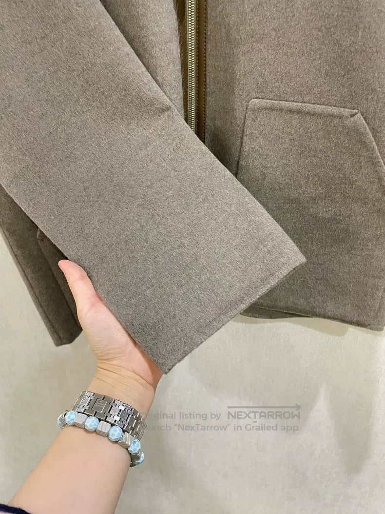 Hermes Hermes Cashmere Coat Jacket, Baby Cashmere Size XXS / US 00 / IT 34 - 3 Thumbnail