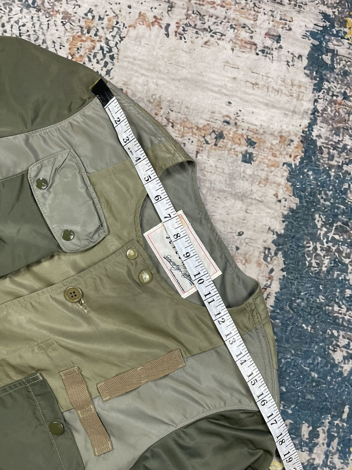 Vintage SEVESKIG Upcycle Rebear Military Jackets Size US M / EU 48-50 / 2 - 21 Thumbnail