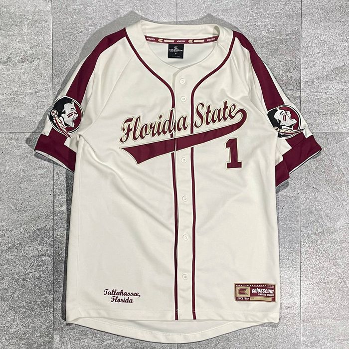 Colosseum Athletics Modern Florida State Seminoles baseball jersey ...