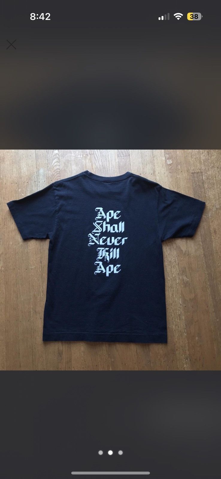 Bape Bape t shirt Size US M / EU 48-50 / 2 - 2 Thumbnail