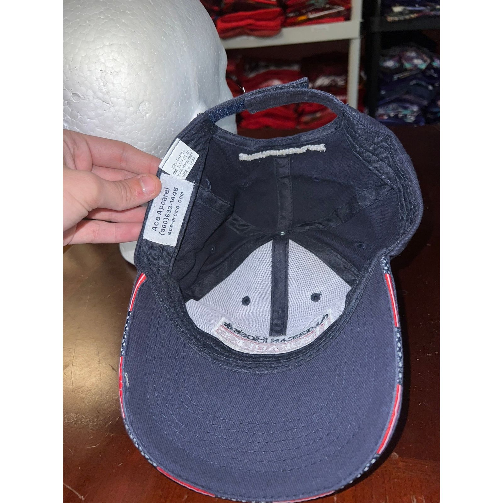 Vintage Vintage American Hat Hose & Hydraulics Blue USA Cap Headwear Size ONE SIZE - 6 Thumbnail
