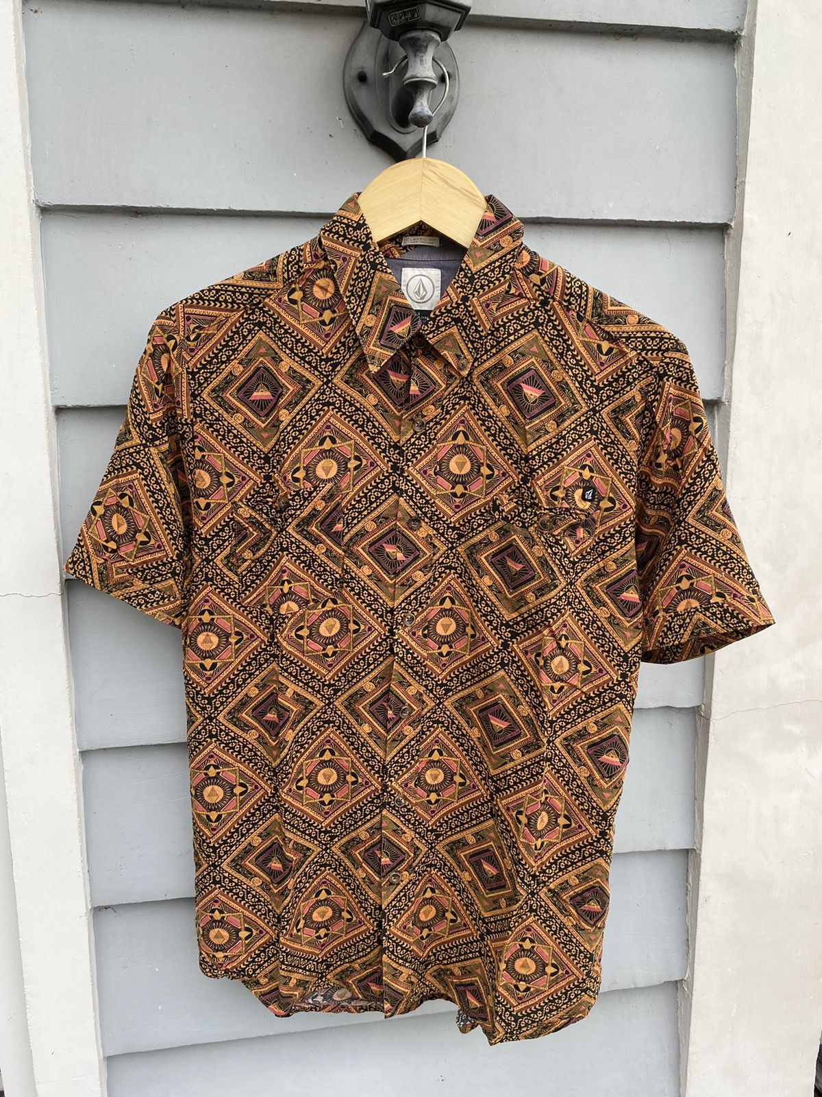 Volcom Volcom Stone Graphic Triangle Print Traditional Batik Style Size US S / EU 44-46 / 1 - 3 Thumbnail