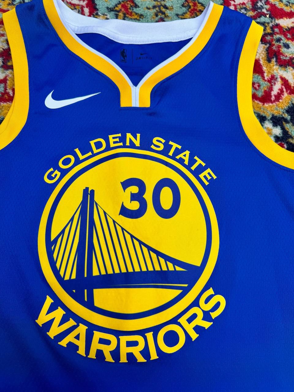 NBA × Vintage Nike NBA Golden State Warriors Steph Curry NBA Jersey Size US M / EU 48-50 / 2 - 6 Thumbnail