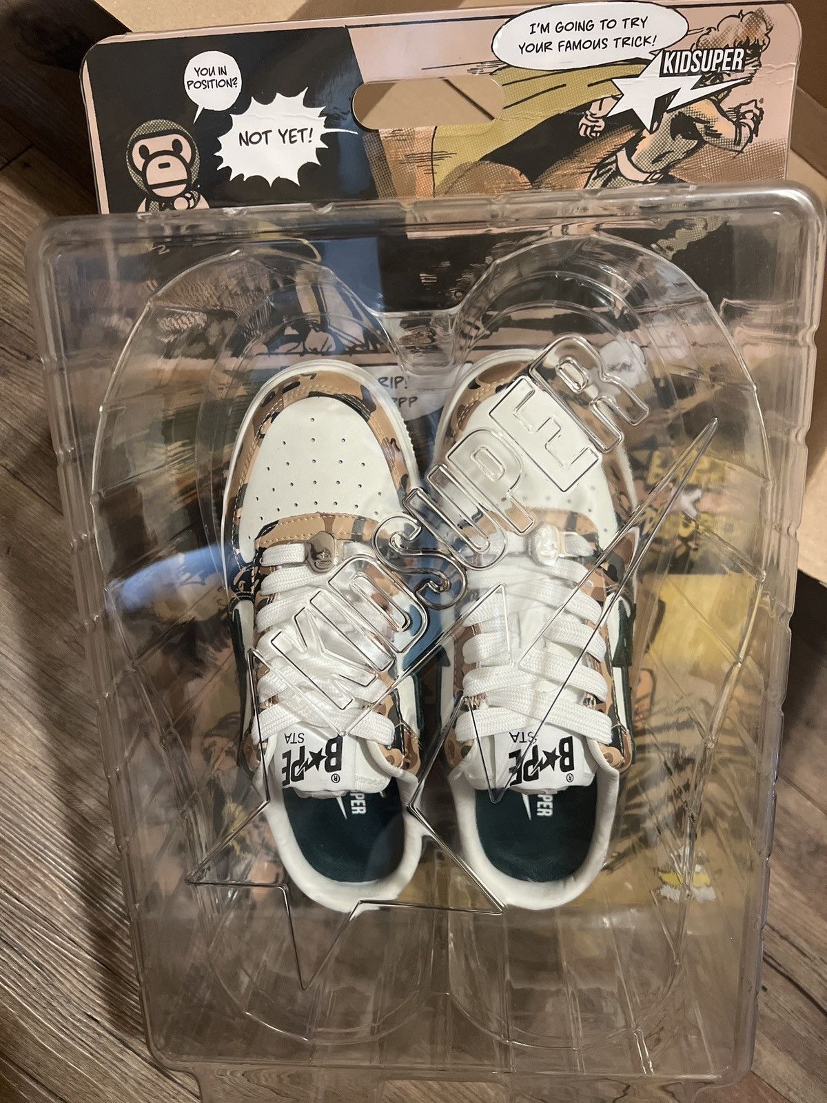 Bape kid super bape clog Size US 7 / EU 40 - 4 Thumbnail