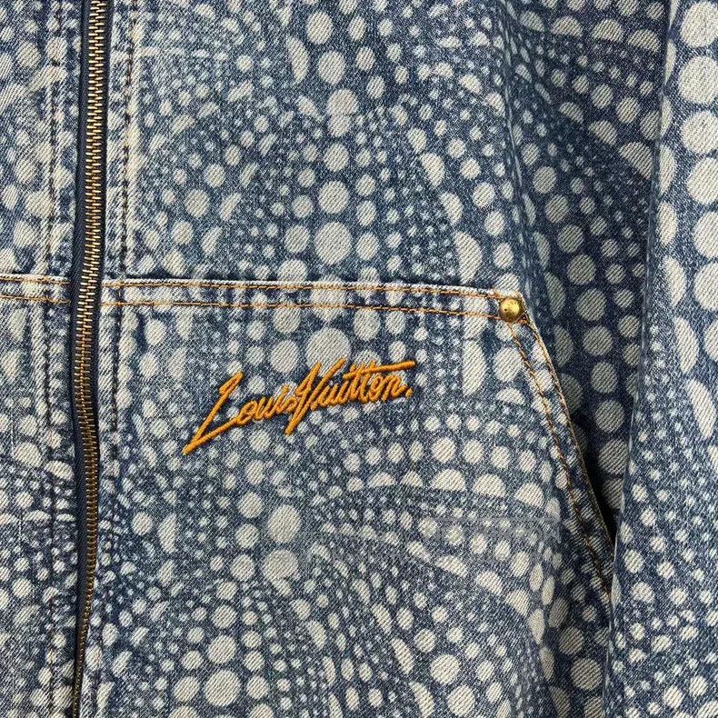 Louis Vuitton Louis Vuitton Kusama pumpkin-printed denim jacket Size US M / EU 48-50 / 2 - 4 Thumbnail