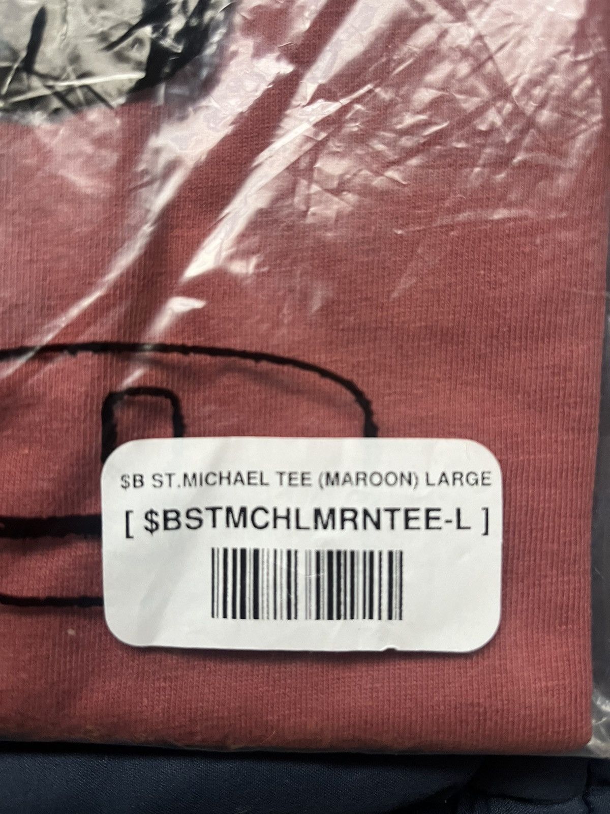 Band Tees $b Tee (Maroon) Size US L / EU 52-54 / 3 - 4 Thumbnail
