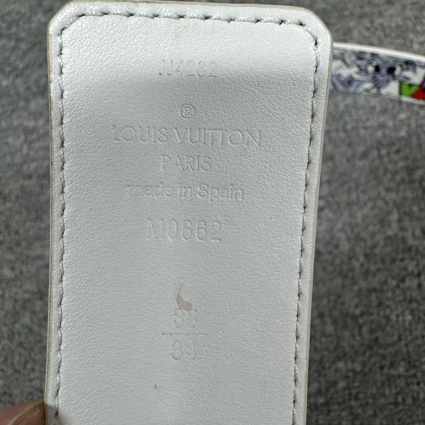 Louis Vuitton louis vuitton limited edition graffiti leather belt Size ONE SIZE - 6 Thumbnail