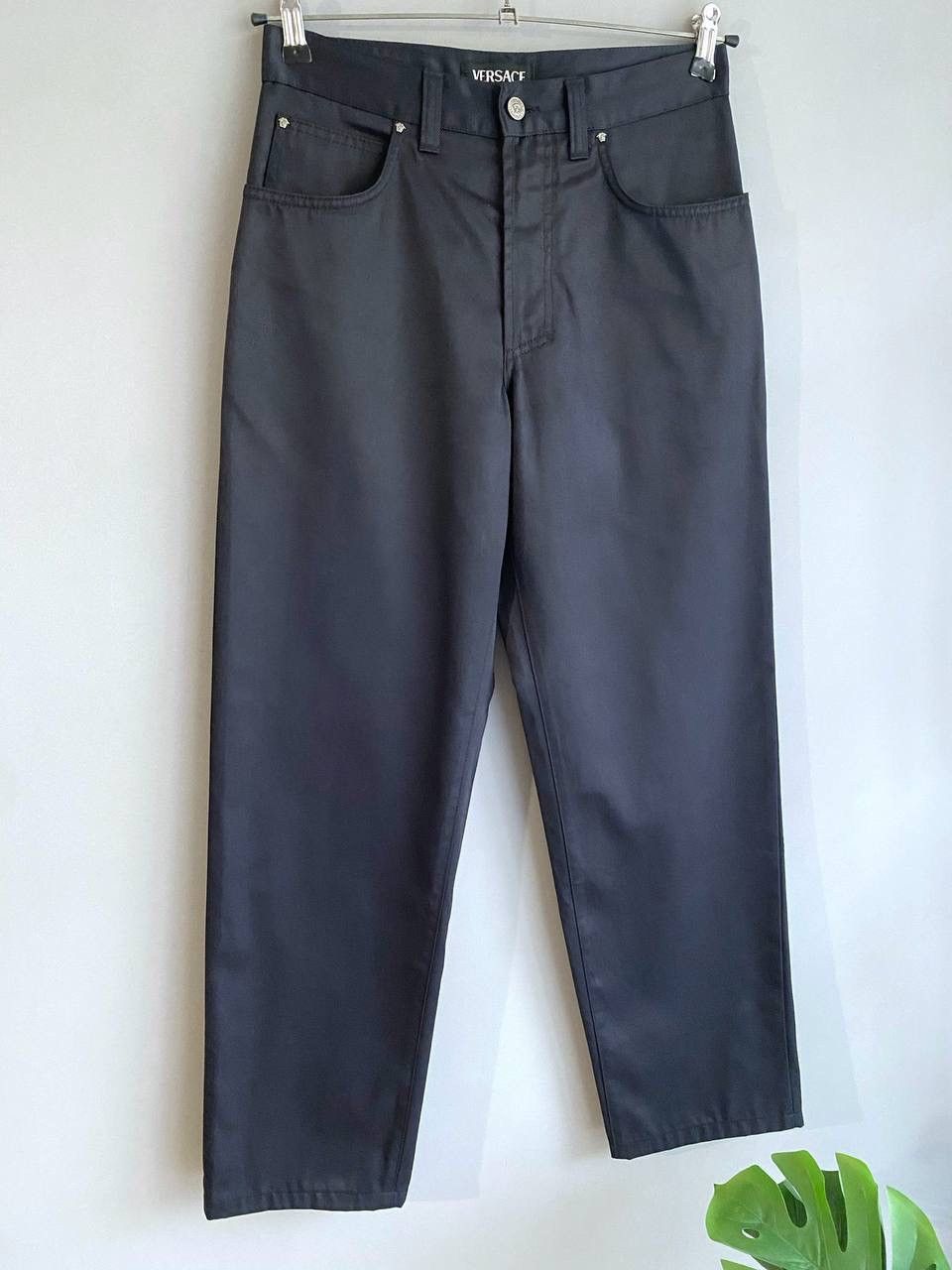 Versace Jeans Couture Vintage Versace Jeans Couture Men's Wide Leg Jeans, W29 L30 Size US 29 - 3 Thumbnail
