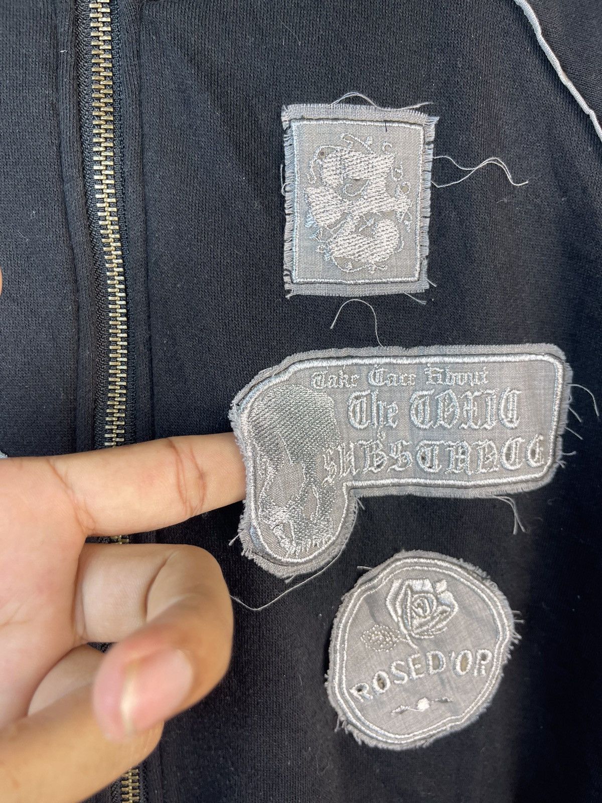 If Six Was Nine × In The Attic × Le Grande Bleu (L.G.B.) In The attic Zip Patches Hoodie Size US M / EU 48-50 / 2 - 12 Thumbnail