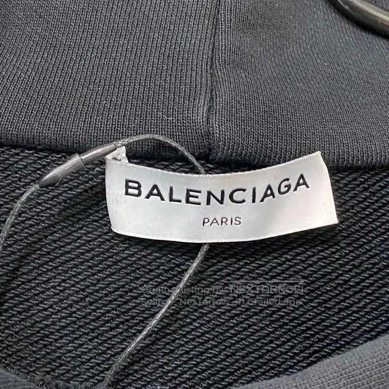 Balenciaga Balenciaga Wheat Pattern Printed Hoodie Size US S / EU 44-46 / 1 - 4 Thumbnail