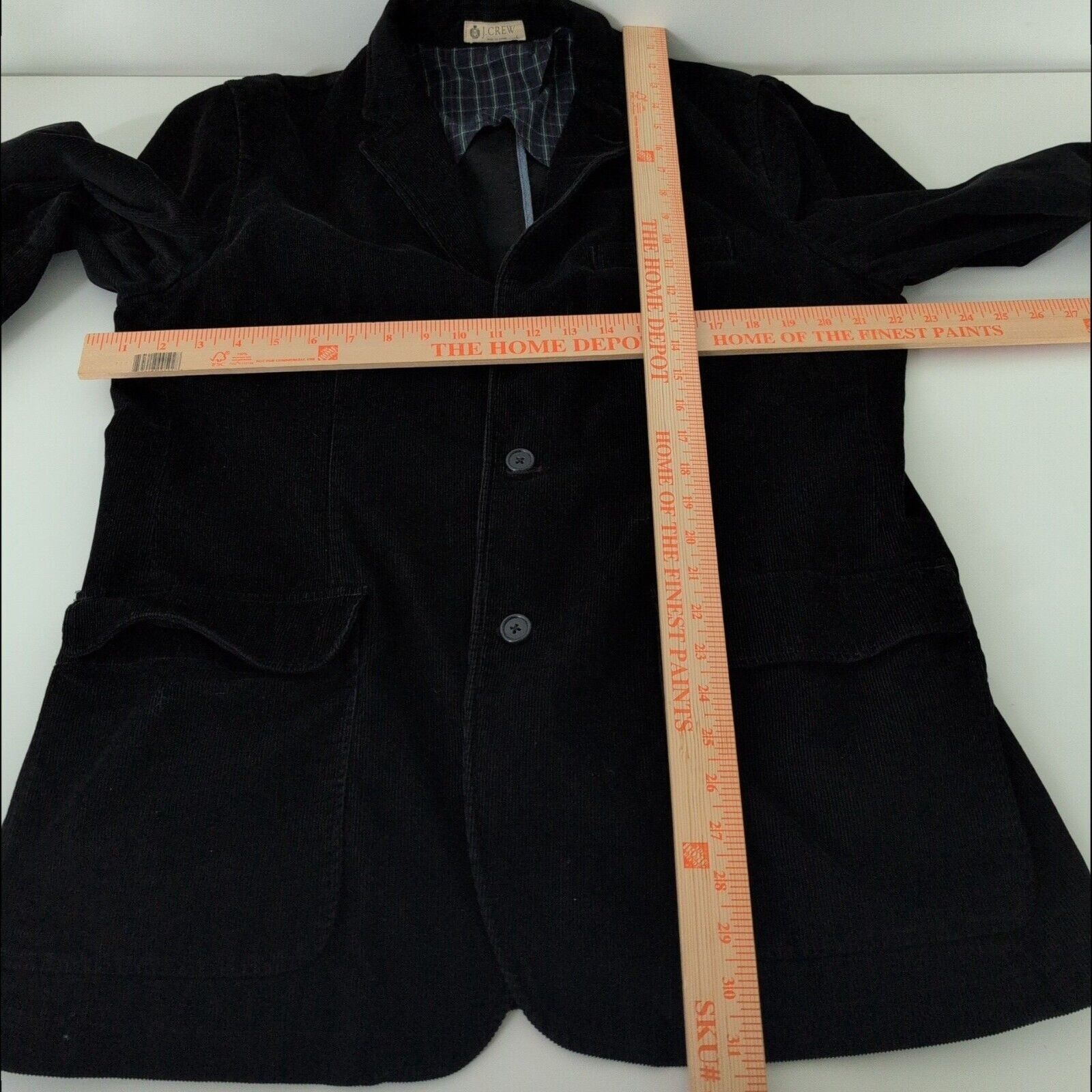 J.Crew J Crew Corduroy Holmes Sportcoat Mens Size Large Black Size 42R - 12 Thumbnail