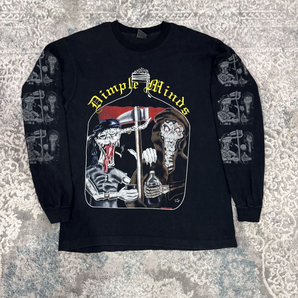 Band Tees Vintage 1993 Dimple Minds Tee T - Shirt 90s XL Size US XL / EU 56 / 4 - 1 Thumbnail