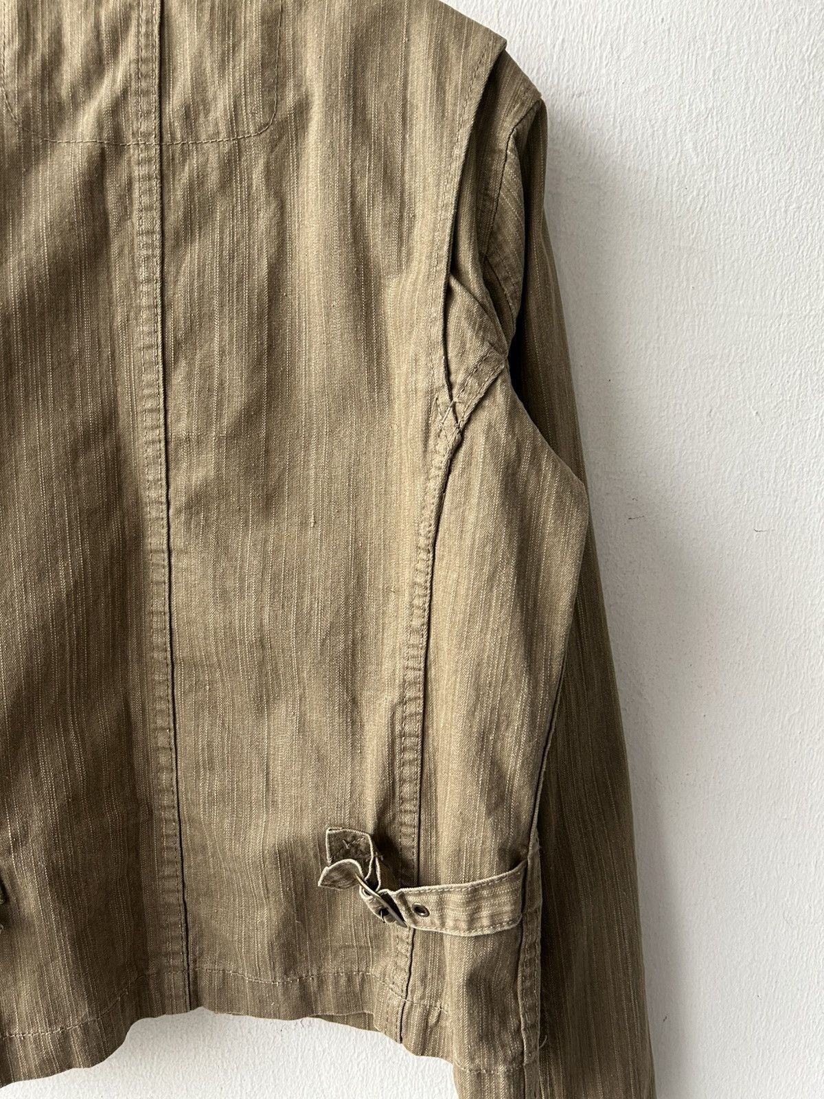 If Six Was Nine Rare Zipper Bondage Jungle Jacket Size US M / EU 48-50 / 2 - 16 Thumbnail