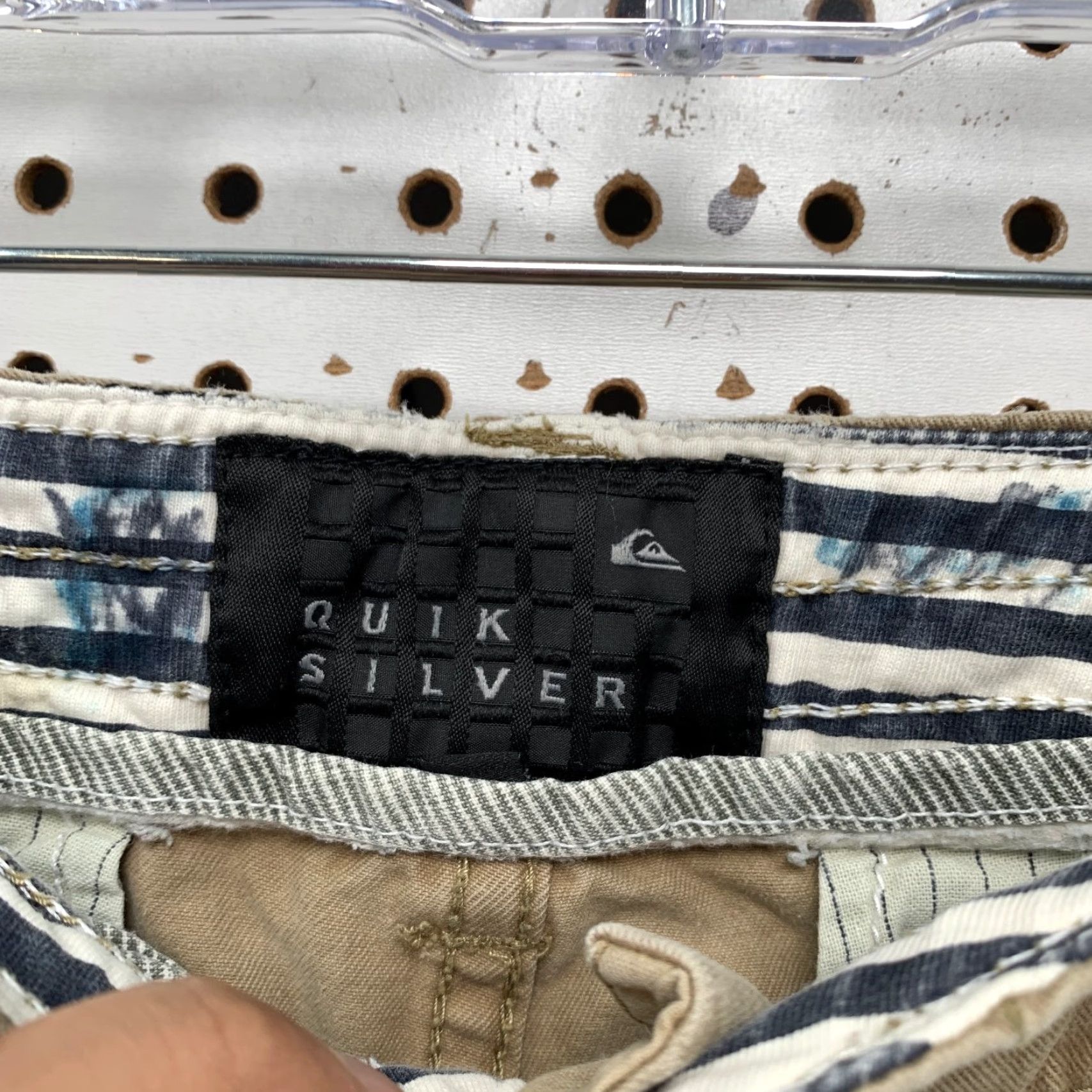 Quiksilver Quiksilver Cargo Shorts Mens 31 Tan Military Outdoor Utility Bermuda Beige 32x12 Mens Size US 27 - 3 Thumbnail