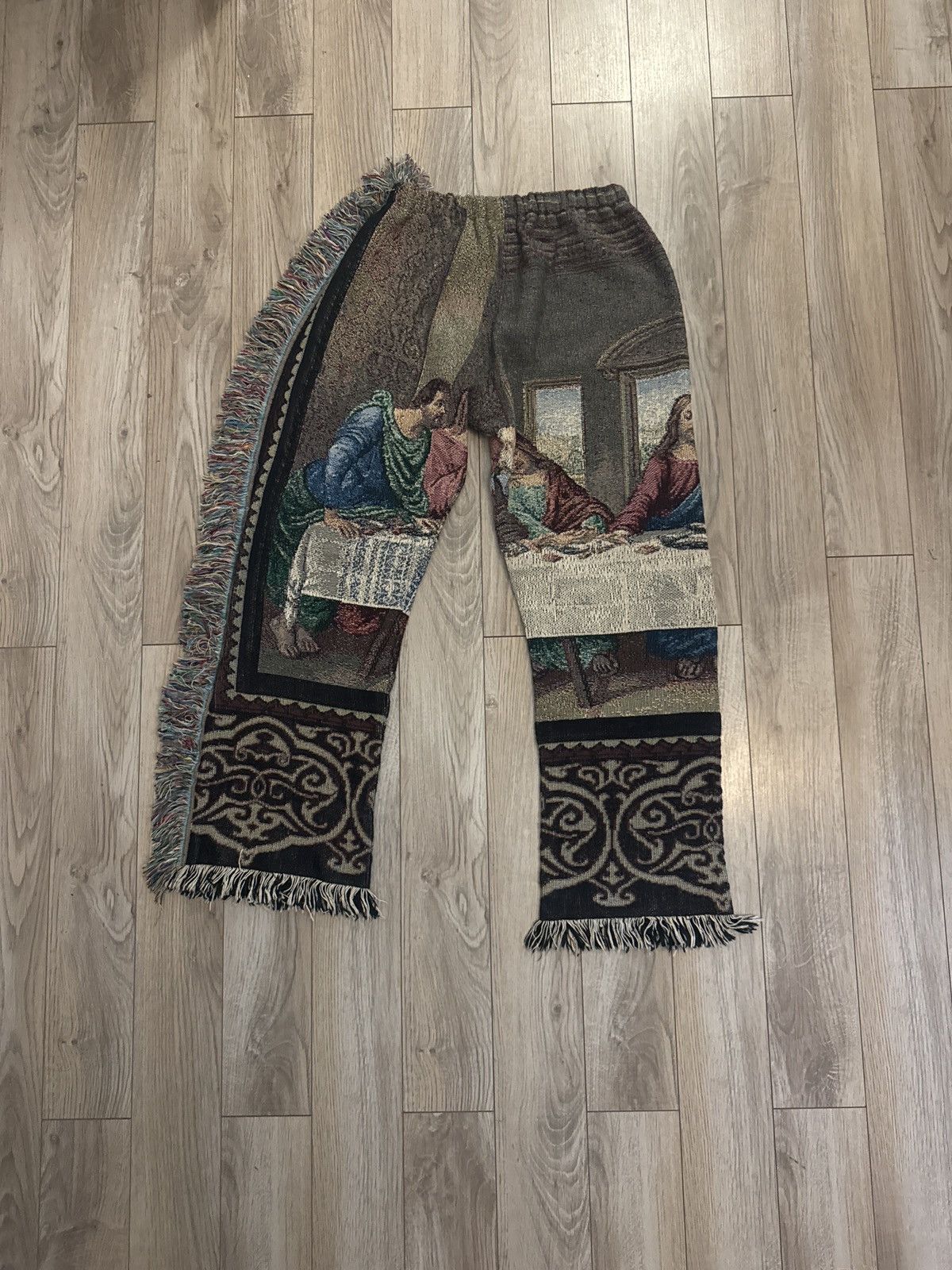 Other JAEJUDO ‘Last Supper’ Tapestry Pants Size US 28 / EU 44 - 2 Thumbnail