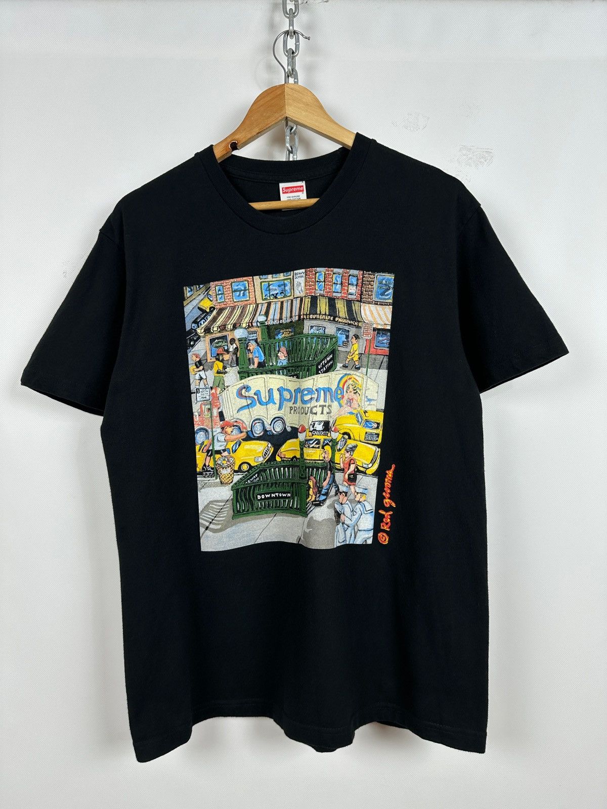 Supreme Manhattan Black T-Shirt
