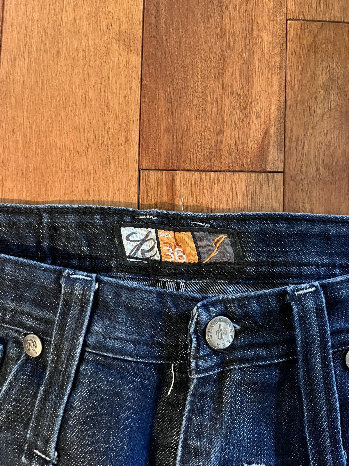 Vintage Baggy Y2K reflex jeans Size US 36 / EU 52 - 4 Thumbnail