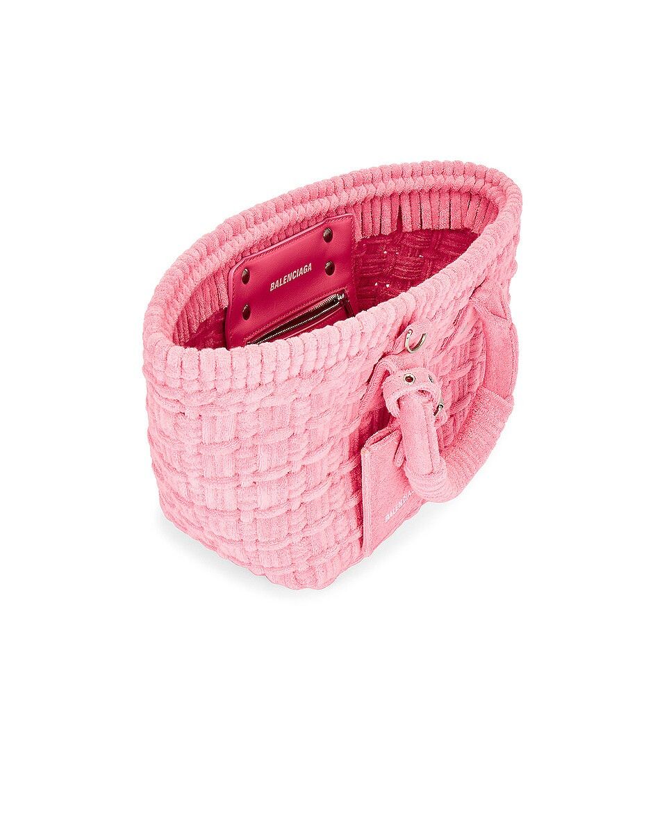 Balenciaga o1y0625 Size : OS / Basket Bag in Pink Size ONE SIZE - 5 Thumbnail