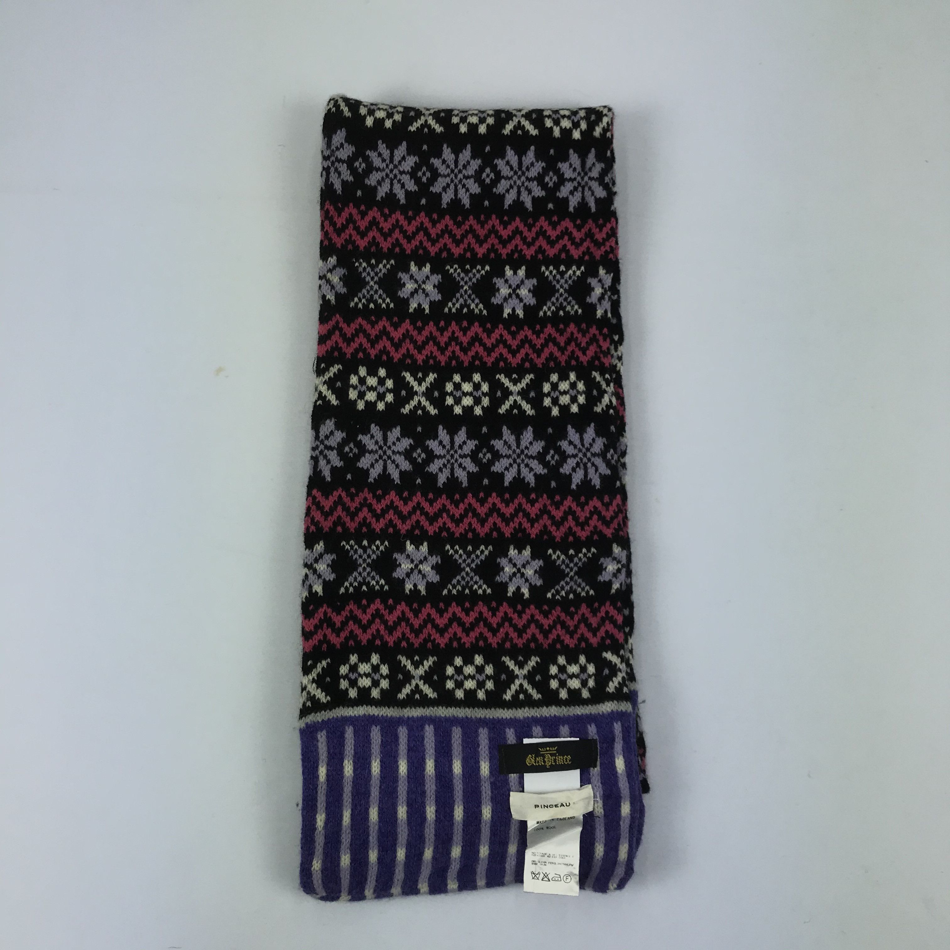 Vintage Vintage Glen Prince Scarf Muffler Wool Cashmere Scarves Size ONE SIZE - 2 Thumbnail